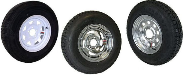 14 and 15 inch Bias Ply Tire and Rim Combos