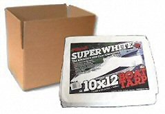 White Poly Tarps - CASE LOTS White Poly Tarps - CASE LOTS