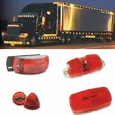 Red Marker Truck & Trailer Lights Red Marker Truck & Trailer Lights