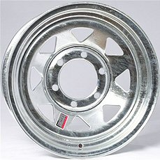 Galvanized Trailer Wheels 13, 14 & 15 inch diameter Galvanized Trailer Wheels 13, 14 & 15 inch diameter