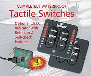 Lenco Trim Tab Switches & Parts at EasternMarine.com