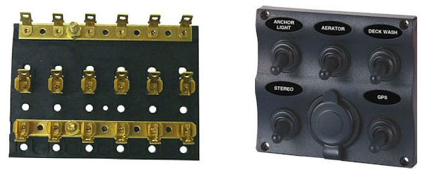 Marine Switches and Fuse Panels