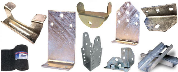 Boat Trailer Bunk Brackets and Hardware