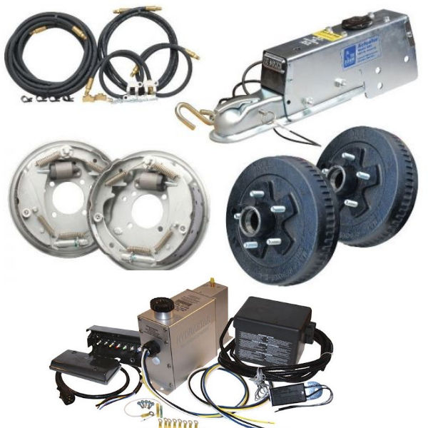 Hydraulic Drum Trailer Brakes, Parts & Accessories