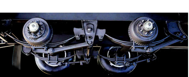 Heavy Duty 2, 2.5 and 3 inch Wide Leaf Springs