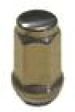 Small Cone Stainless Steel Lug Nut, 1/2