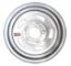 Dexstar 13" 5-Lug Silver Painted Directional Trailer Wheel Rim