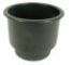 SeaDog Black Plastic Flush Mount Cup Holder #588060