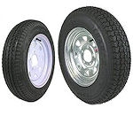 12 and 13 inch Bias Ply Tire and Rim Combos