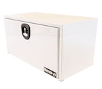 White Steel 3-Point Latch Underbody Toolboxes