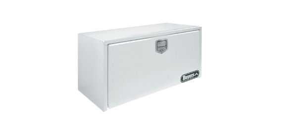 White Steel Underbody Toolboxes