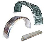 Aluminum Trailer Fenders & Mounting Hardware