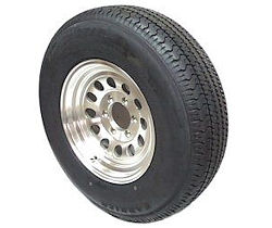 Aluminum Rims with Tires