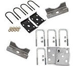 Trailer Axle Tie Plate Kits and Axle Hardware