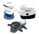 Boat Water System, Livewell and Bilge Pumps