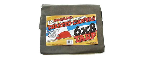 12 oz. Green Canvas Tarps 12 oz. Green Canvas Tarps