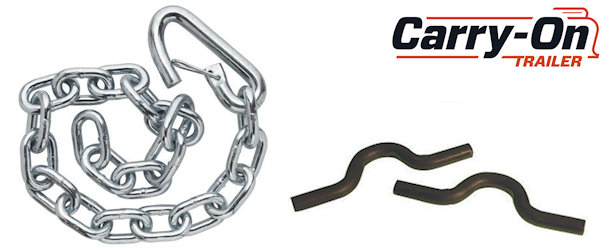 CARRY-ON Trailer Safety Chains and Hooks