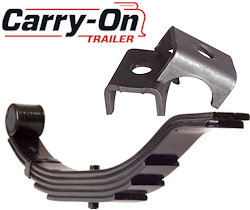 CARRY-ON Trailer Leaf Springs and Spring Hardware