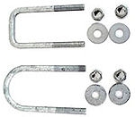 U-Bolts, Galvanized and Stainless Steel