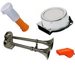 Boat Signal Horns, Whistles and Wipers