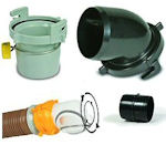 RV Sewer Hose Fittings and Connectors