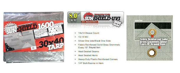 Industrial Grade Poly Tarps