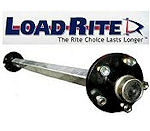 LOADRITE Factory Replacement Trailer Axles