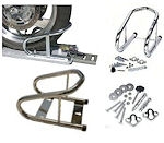 Motorcycle and ATV Wheel Chock Systems