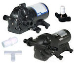 RV Fresh Water Pumps and Pump Fittings