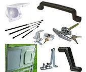RV Hatches, Window and Door Hardware