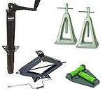 RV Trailer Jacks, Levels and Stabilizer Stands