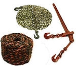 Chains and Load Binders - Tractor Trailer