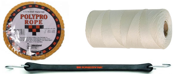 Bungee Cords and Tiedown Rope