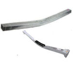 Galvanized, Painted and Aluminum Trailer Crossbars