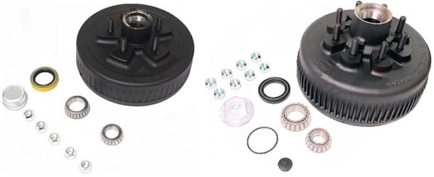 Electric Trailer Brake Drum and Hub Assemblies