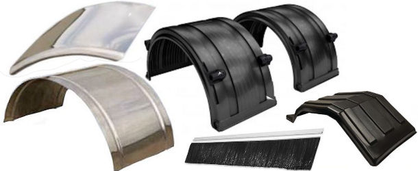  Heavy Duty Truck - Trailer Fenders and Spray Skirting