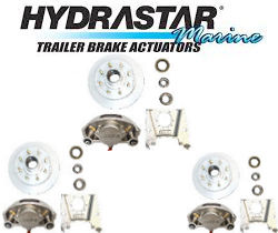 HYDRASTAR Marine Triple Axle Trailer Disc Brake Systems