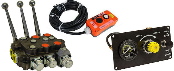 Hydraulic System Controls and Consoles