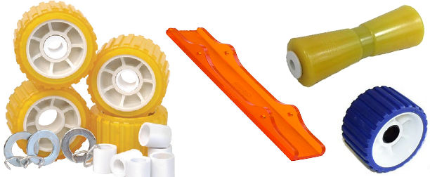 Boat Trailer Rollers and Bump Pads Boat Trailer Rollers and Bump Pads