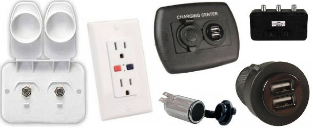 EV Charger Wall Mount & Dirt Bumper – Universal Mount For Electric Vehicles, RVs, Trailers, Trucks, Boats