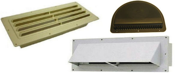 RV Wall Mount Vents