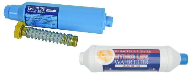 RV Fresh Water System Filters and Strainers