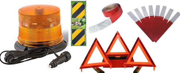 Safety Lights, Reflectors and Strobes