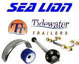 SEA LION / TIDEWATER Boat Trailer Parts