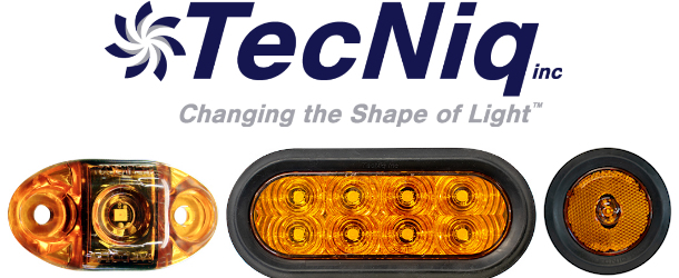 TECNIQ Amber LED Trailer Lights