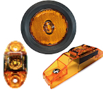 TECNIQ Amber LED Trailer Lights
