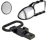 Pickup Truck Folding Steps and Tow Mirrors