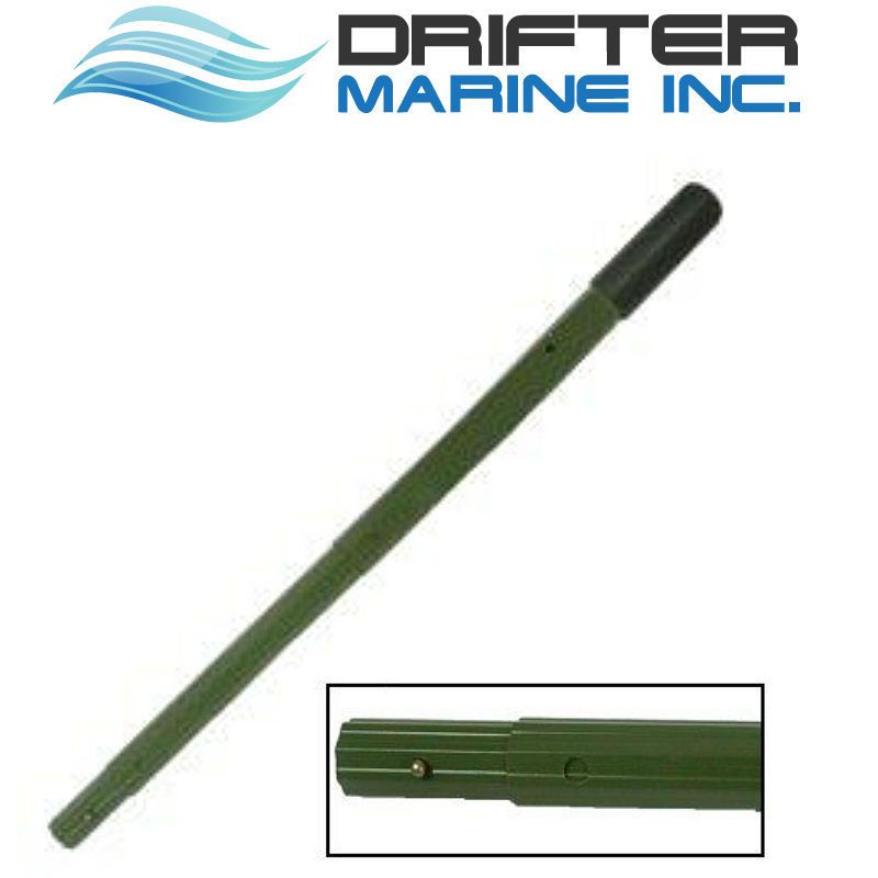 Dot Line Push Pole 5'-12' Marsh Green 3-Piece Pole GAP12 