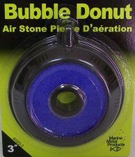 CRAPPIE FISHING 3" STONE MARINE METAL BUBBLE DONUT AIR STONE DIFFUSER ABS-3 