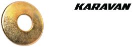 KARAVAN 4-Wheel Dual Wobble Roller Assembly #310-01558-GL Blue